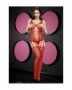 Criss Cross Bodystocking with Garters